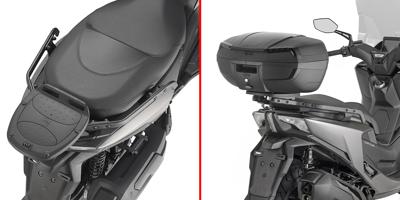 GIVI SR Topkofferhouder Monolock, Motorspecifieke bagage, SR6126 GIVI SR Topkofferhouder Monolock, Motorspecifieke bagage, SR6126