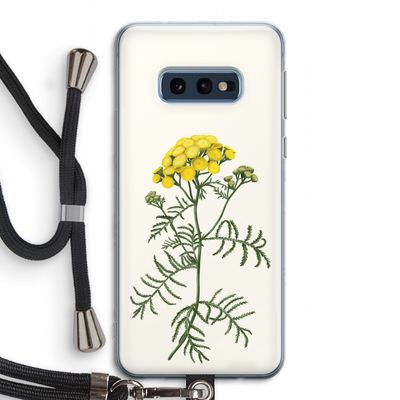 Tansy: Samsung Galaxy S10e Transparant Hoesje met koord
