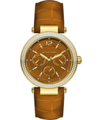 Horlogeband Michael Kors MK2546 Leder Bruin 21mm