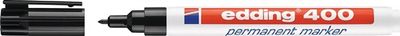 Edding Permanentmarker | zwart | streepbreedte 1 mm ronde punt | 10 stuks - 4-400001 4-400001