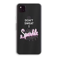 Sparkle quote: Google Pixel 4a 5G Transparant Hoesje