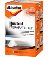 Alabastine houtrot reparatieset 500gr - 5096024