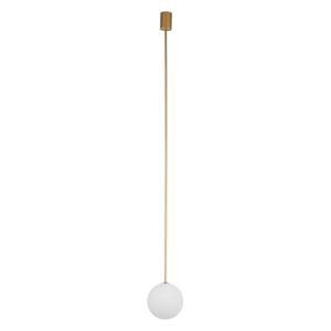 Nowodvorski Glazen plafondlamp Kier L - goud - 140cm 10308