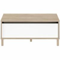 Ophefbare Salontafel Parisot Wit 100 x 50 x 43,6 cm