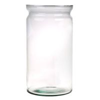 Bloemenvaas Magica - helder transparant glas - D14 x H26 cm - Vazen - thumbnail