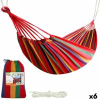 Hangmat Aktive Oranje 200 x 0,4 x 100 cm (6 Stuks)