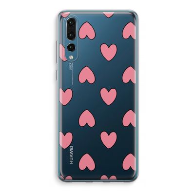 Ondersteboven verliefd: Huawei P20 Pro Transparant Hoesje