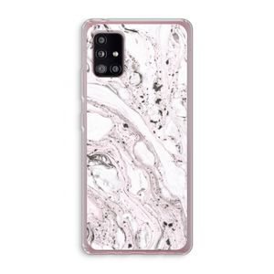 Mengelmoes: Samsung Galaxy A51 5G Transparant Hoesje