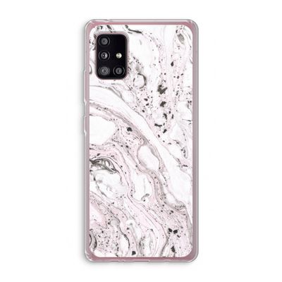 Mengelmoes: Samsung Galaxy A51 5G Transparant Hoesje