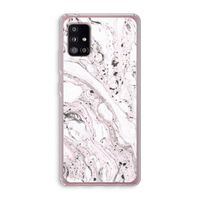 Mengelmoes: Samsung Galaxy A51 5G Transparant Hoesje