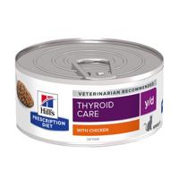Hill's Prescription Diet y/d Thyroid Care kattenvoer nat 24x156g blik Hill's Prescription Diet y/d Thyroid Care kattenvoer nat 24x156g blik