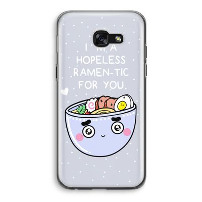 I'm A Hopeless Ramen-Tic For You: Samsung Galaxy A5 (2017) Transparant Hoesje