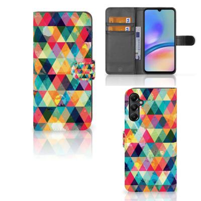 Samsung Galaxy A05s | Telefoon Hoesje | Geruit | Portemonnee hoesje