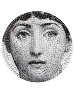 Fornasetti plate - Noir - thumbnail