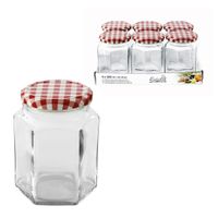 Glazen Weckpotjes 288 ml 6 Stuks Glazen Weckpotjes 288 ml 6 Stuks