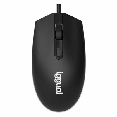 Muis iggual IGG317624 Wit Zwart