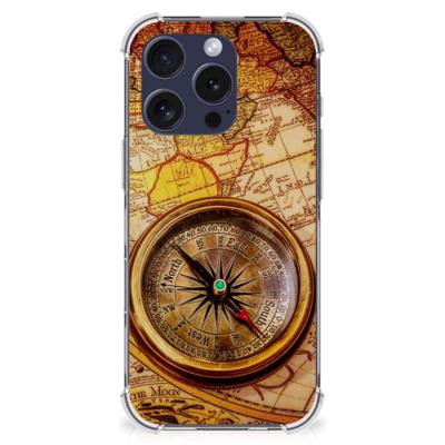 iPhone 16 Pro Telefoonhoesje met valbescherming Kompas iPhone 16 Pro Telefoonhoesje met valbescherming Kompas