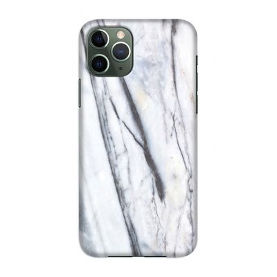 Gestreepte marmer: Volledig geprint iPhone 11 Pro Hoesje