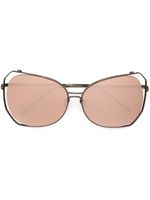 Linda Farrow lunettes de soleil "399" - Métallisé