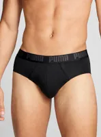 Heren slips 2-pak- Everyday Brief - Katoenen heren slips met elastische band