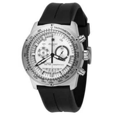 Horlogeband Zodiac ZO4702 Rubber Zwart 24mm