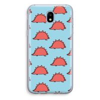 Dinosawrr: Samsung Galaxy J5 (2017) Transparant Hoesje