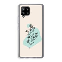 Violets are blue: Samsung Galaxy A42 5G Transparant Hoesje Violets are blue: Samsung Galaxy A42 5G Transparant Hoesje