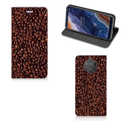 Nokia 9 PureView | Flip Style Cover | Koffiebonen