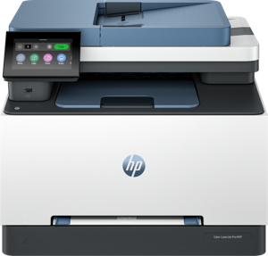 HP Color LaserJet Pro MFP 3302fdw, Kleur, Printer voor Kleine en middelgrote ondernemingen, Printen, kopiëren, scannen, faxen, Draadloos; printen vanaf telefoon of tablet; automatische documentinvoer; dubbelzijdig printen; dubbelzijdig scannen; scannen naar e-mail; scannen naar PDF; faxen; USB-poort voorzijde; touchscreen; TerraJet-cartridge