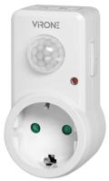 Virone Bewegingsmelder stopcontactmodel wit - 3900340