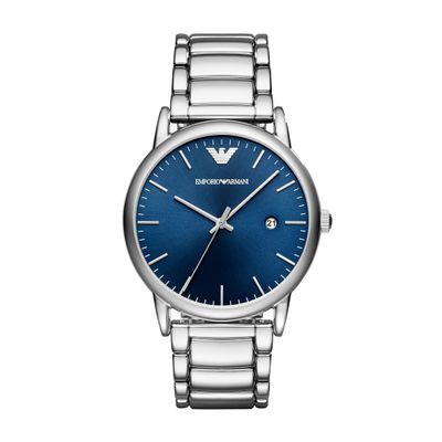 Armani Bandschakels AR11089 - Staal - (2 stuks)