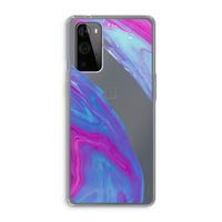 Zweverige regenboog: OnePlus 9 Pro Transparant Hoesje