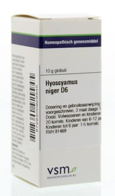 VSM Hyoscyamus niger D6 (10 gr)