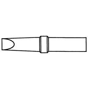 Weller 4ETB-1 Soldeerpunt Platte vorm Grootte soldeerpunt 2.4 mm Inhoud: 1 stuk(s)