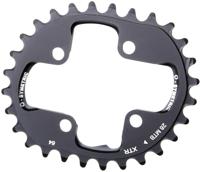 O.symetric Chain ring 28t alu black