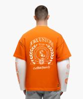 Jorcustom Dutch Nation Double Layered Longsleeve T-Shirt Heren Oranje/Wit - Maat S - Kleur: WitOranje | Soccerfanshop
