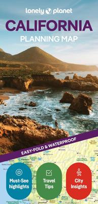 Wegenkaart - landkaart Planning Map California | Lonely Planet