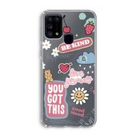 Positivity: Samsung Galaxy M31 Transparant Hoesje