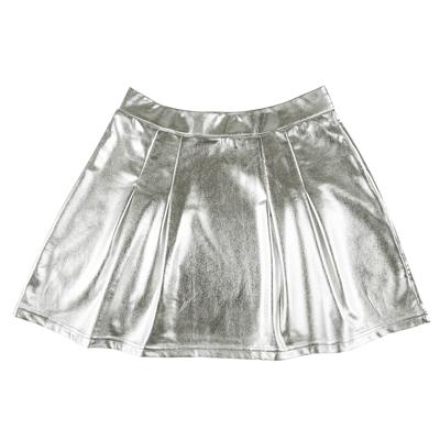 Minirok zilver