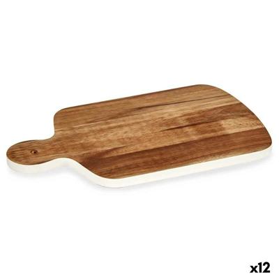 Snijplank Kinvara 78380 78380 Wit 25,7 x 1,5 x 40 cm (12 Stuks)