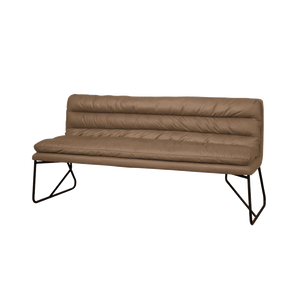 Tower Living Eetkamerbank 'Toro' 155cm, kleur Taupe