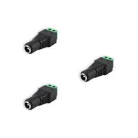 3x DC connector type vrouw