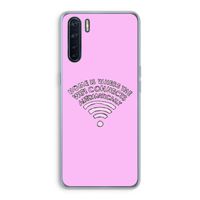 Home Is Where The Wifi Is: Oppo A91 Transparant Hoesje