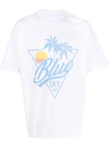 BLUE SKY INN t-shirt à imprimé graphique - Blanc