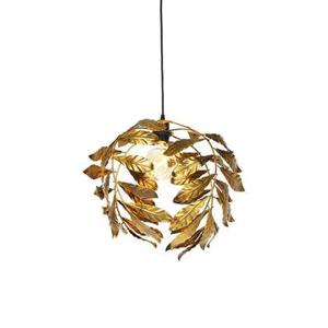 QAZQA Vintage hanglamp antiek goud 40 cm - Linden