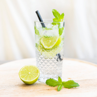 Cocktailglas graveren - Mojito - 2 stuks