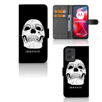 Telefoonhoesje met Naam Motorola Moto G24 | G04 | G24 Power Skull Eyes