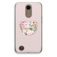 GRL PWR Flower: LG K10 (2017) Transparant Hoesje