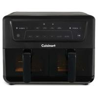 Freidora de aire CUISINART AFD10XBLE - Capacidad de 10,4 L - Tanque doble - Negra - 2400 W