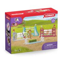 Schleich paardenaccessoires voor de hindernisbaan 42612